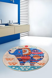 Mijölnir Etnic (140) Alfombrilla de baño Multicolor